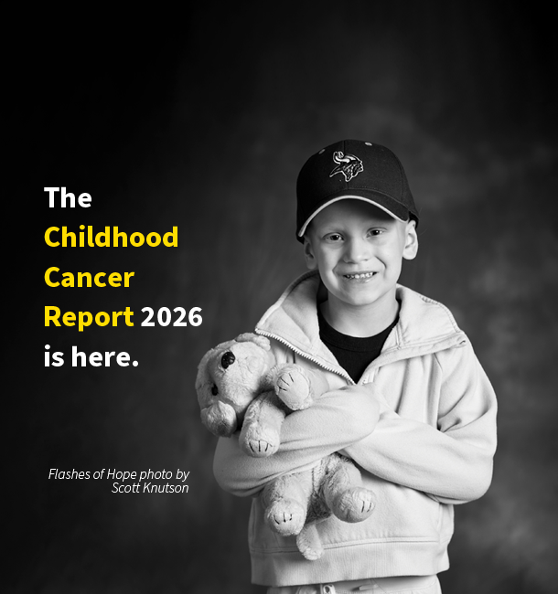 The Childhood Cancer Report 2026 Cover
