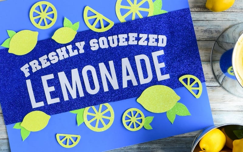 Get creative with lemonade stand signs for your neighborhood! 