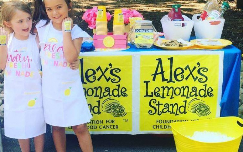 Around the Alex’s Lemonade Stand Foundation office, hosting lemonade stands is the family business. It started with Alex’s first DIY front yard lemonade stand and has now grown to include tens of thousands of lemonade stands hosted by families, kids, businesses and community groups all around the world! 