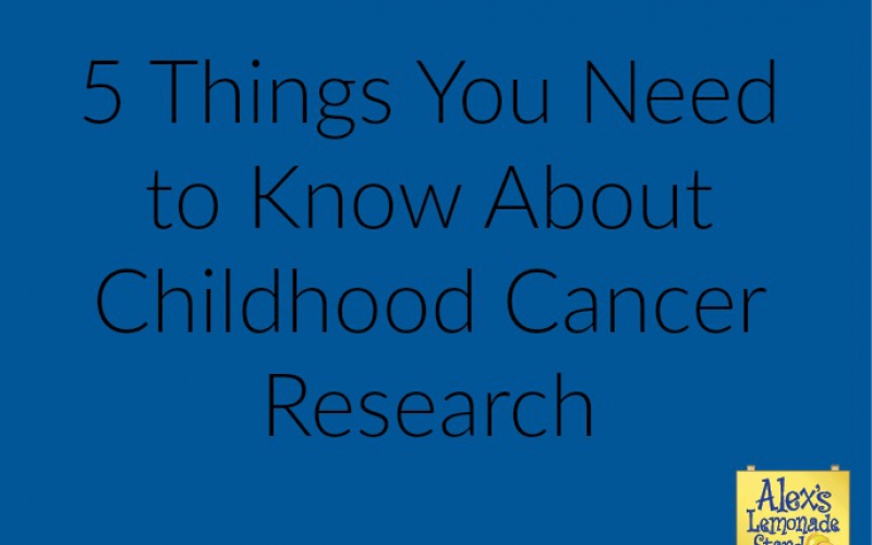 5 things you need to know about childhood cancer research 