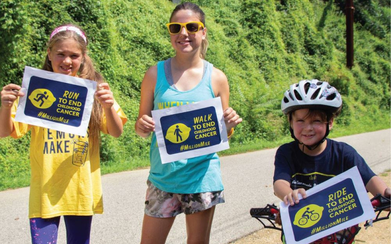 Receive pledges and log your distance onto your fundraising page. Our presenting sponsor, Volvo Car USA, will donate $10 for every team member that signs up through August 31, so register today! Sign up to run, walk or ride for The Million Mile this September.