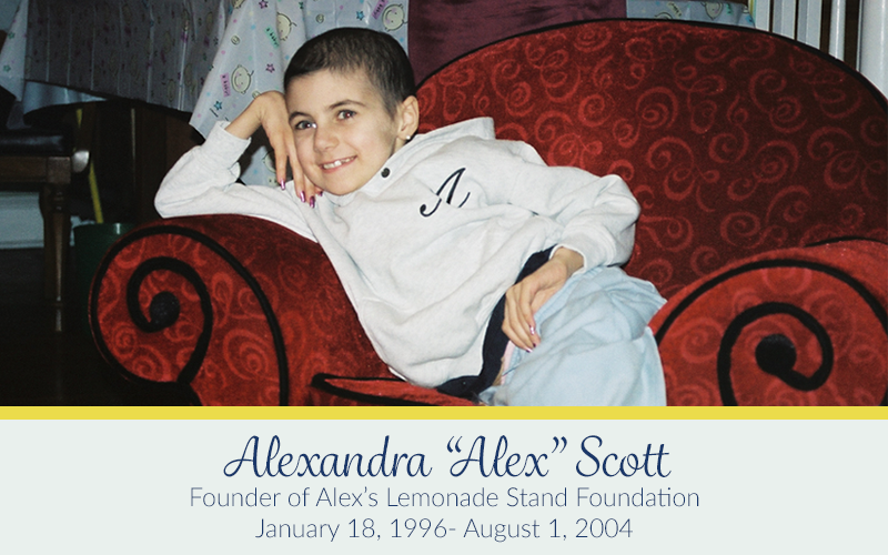 “I can still see her face in my mind, and her different expressions of happiness, sadness, or resting,” said Liz Scott, of her daughter Alexandra ”Alex”  Scott, the founder of Alex’s Lemonade Stand Foundation. 
