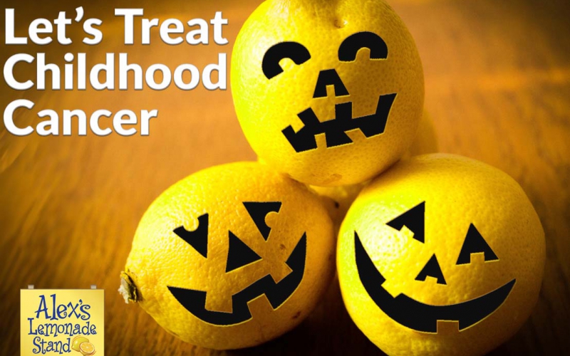 Forget the tricks! This Halloween, let's treat childhood cancer. 