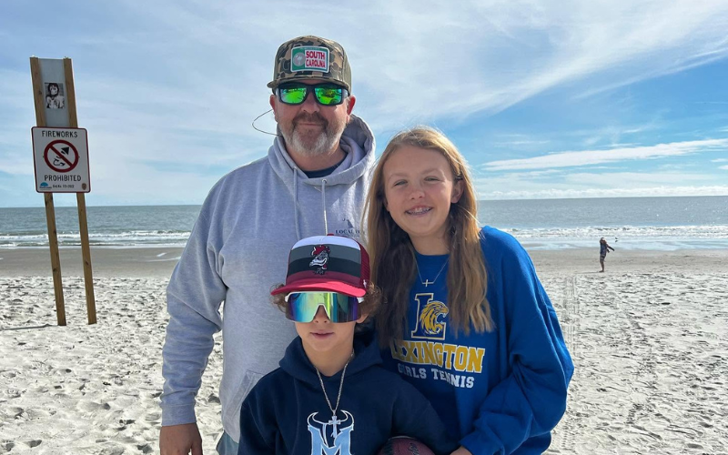 Nick Gilger, Dad to Edie and Kinsey