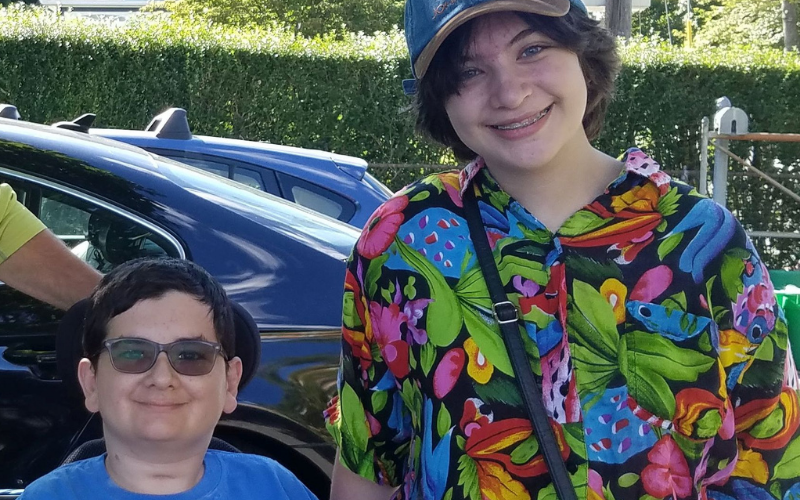 Tony was just 2 years old when he battled neuroblastoma with his infant sister by his side. Now Tony is 16 years old; his sister Samantha is 14 years old. Tony has battled cancer two more times — and Samantha, remains right alongside him for support. 