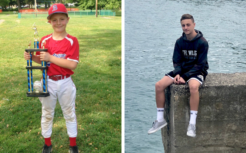 Zach was 5 years old when he battled a rare form of anaplastic large cell lymphoma. Zach is now 15 years old and cancer-free.
