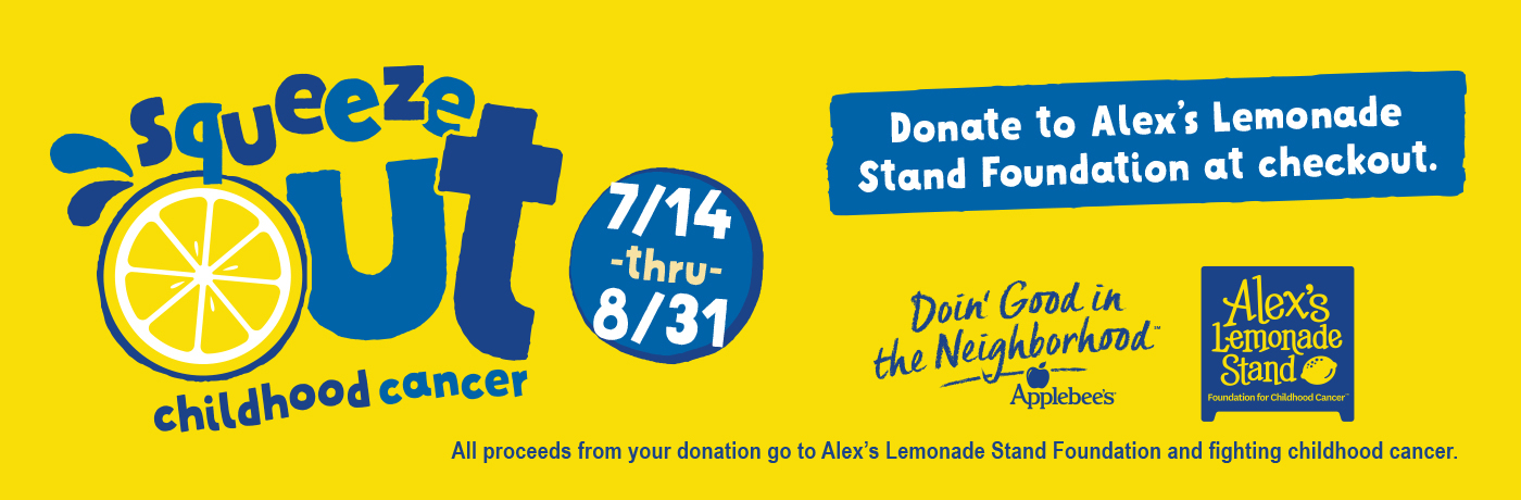 Applebee's Neighborhood Grill and Bar 2025 | Alex's Lemonade Stand
