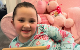 Arden was diagnosed as a 1-year-old with neuroblastoma. Today, Arden is 8 and a childhood cancer survivor.